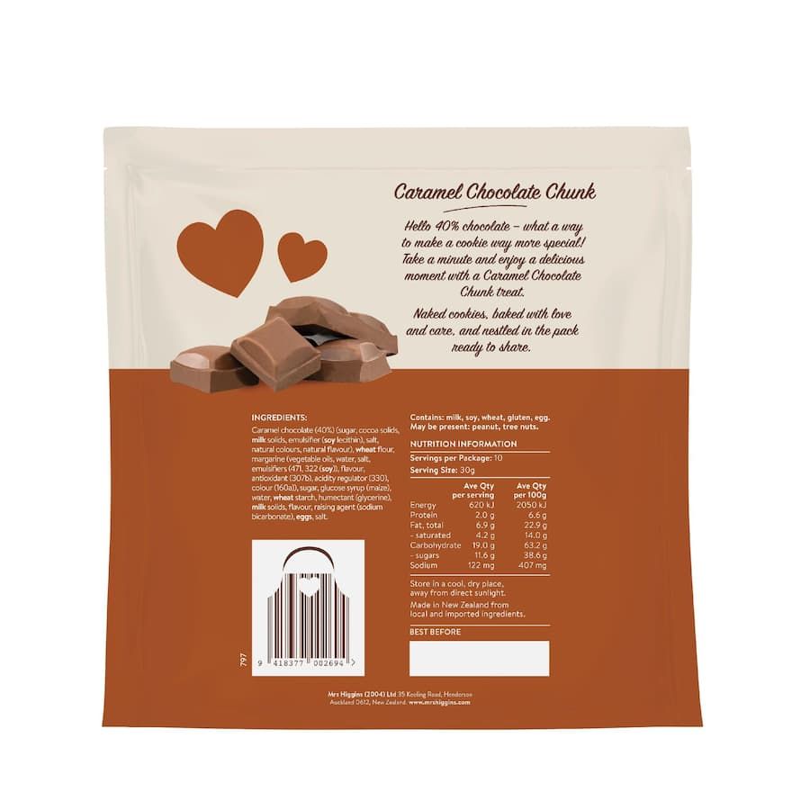 BÁNH QUY BƠ / SOCOLA ĐEN / CARAMEL Higgins 40% Chocolate Cookies – Cao Cấp, Vị Ngon Khó Cưỡng, 300g