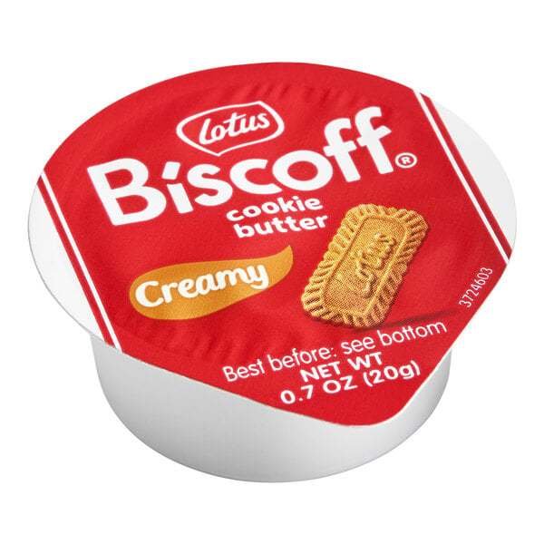 COMBO 5-10 HŨ 20g BƠ PHẾT BÁNH MÌ, CRACKER "SIÊU NGON" Lotus Biscoff Creamy Cookie Butter Spread Cup