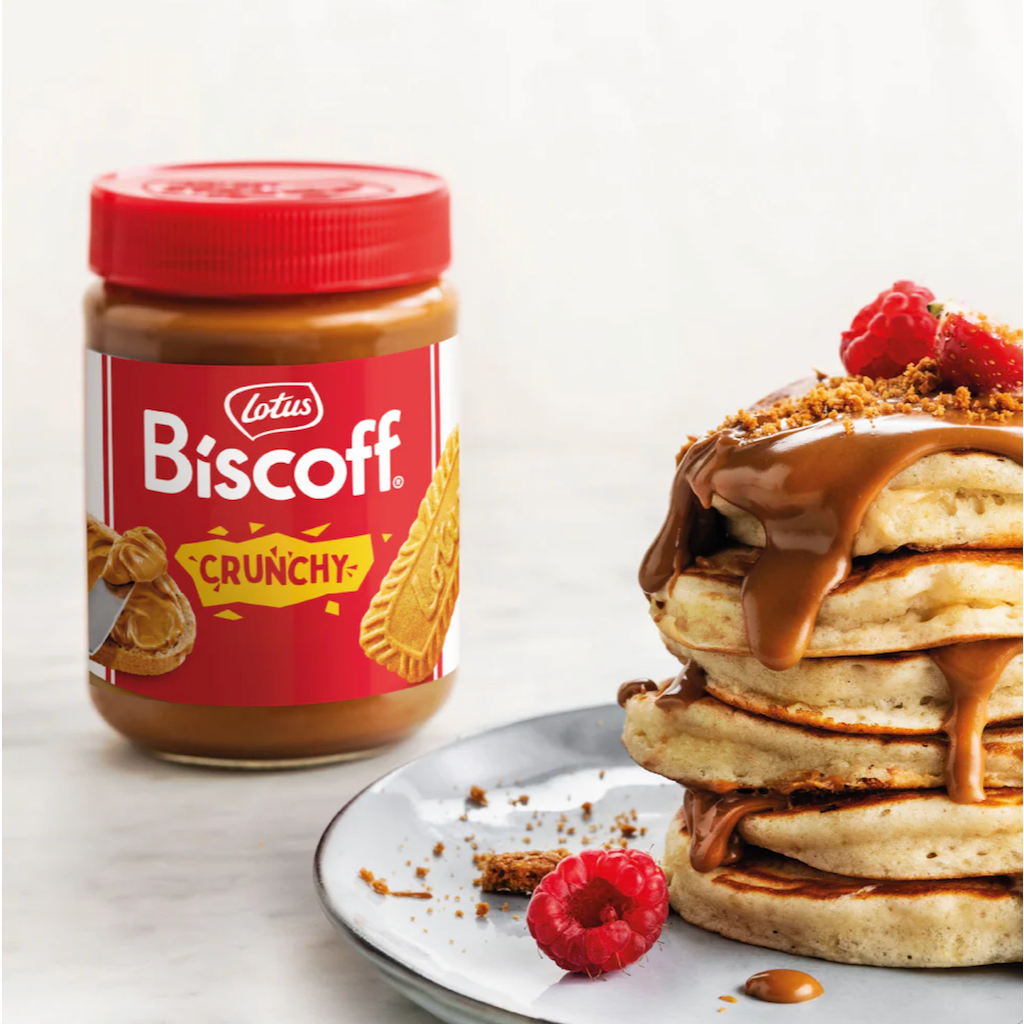 COMBO 5-10 HŨ 20g BƠ PHẾT BÁNH MÌ, CRACKER "SIÊU NGON" Lotus Biscoff Creamy Cookie Butter Spread Cup