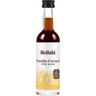 TINH CHẤT VANI Heilala Vanilla Extract Seeds – Vani Nguyên Chất Có Hạt, Làm Bánh & Pha Chế, 50ml