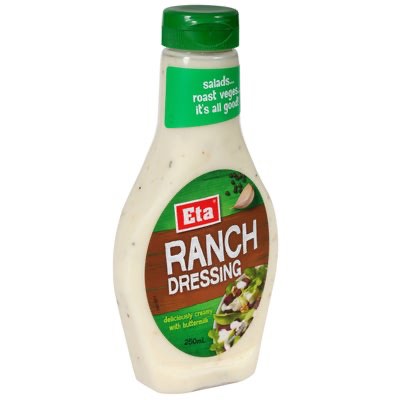 SỐT BƠ - TỎI KEM MƯỢT CHO SALAD / RAU CỦ NƯỚNG Eta Avocado & Garlic Dressing, Smooth & Creamy, 250ml