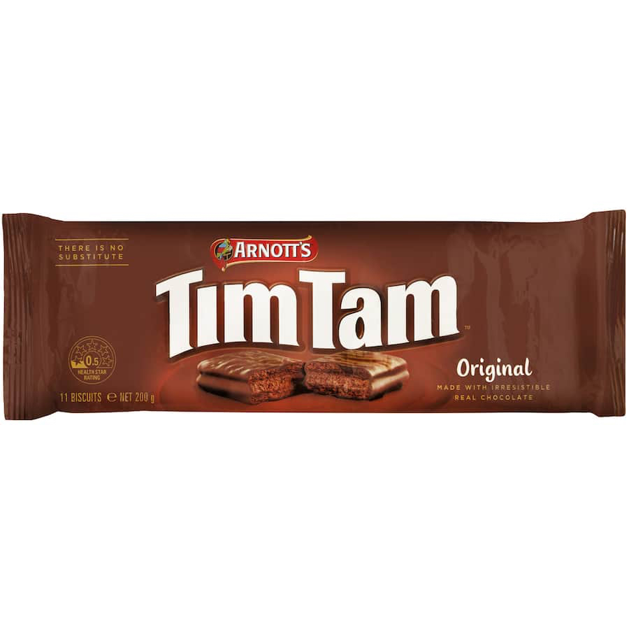 BÁNH QUY GIÒN PHỦ SOCOLA Arnott's Tim Tam Chocolate Biscuits, 200g