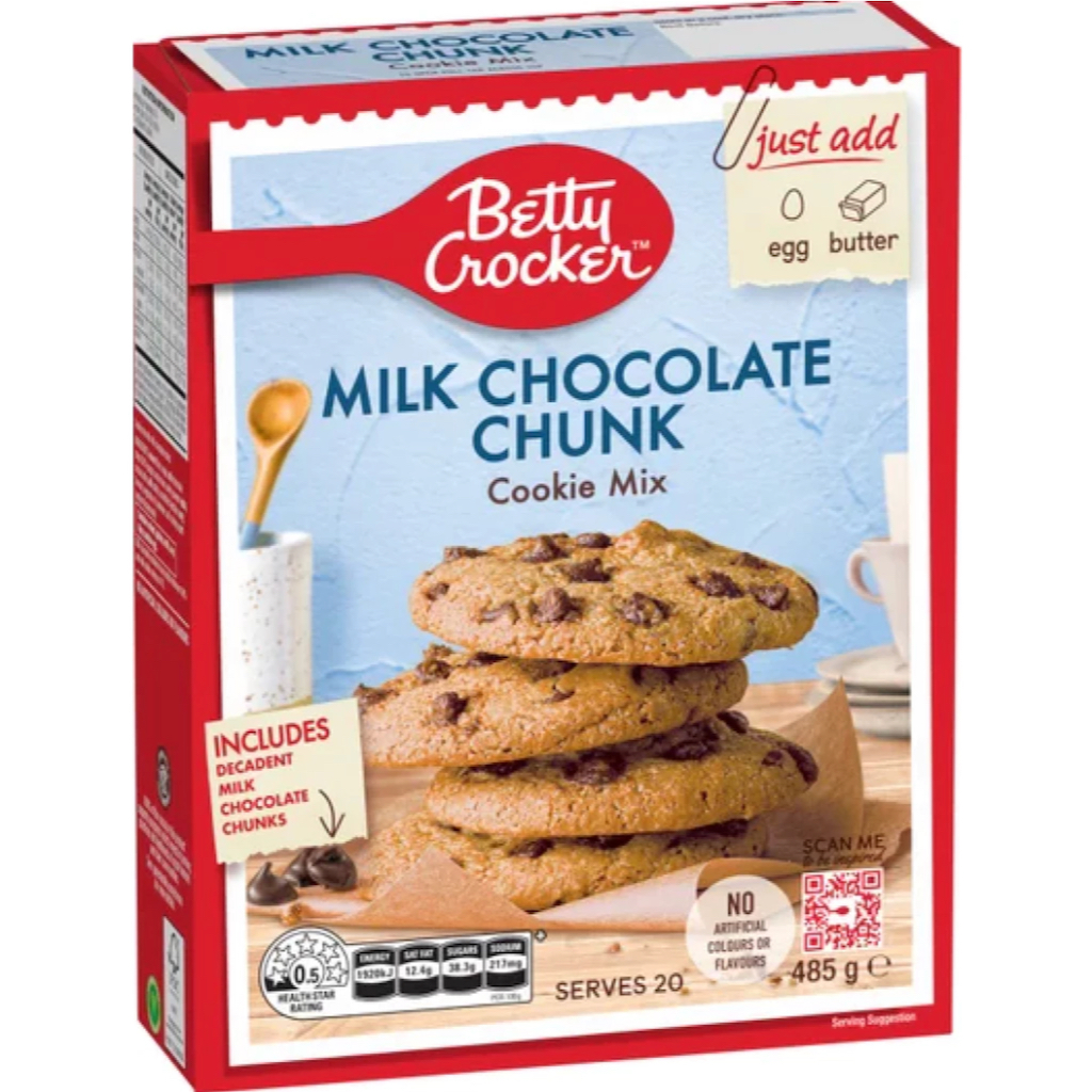 BỘT BÁNH Betty Crocker Cake Mix, NHUNG ĐỎ RED VELVET /  BLUEBERRY MUFFIN / TRIPLE CHOCOLATE BROWNIE / FOOD CAKE