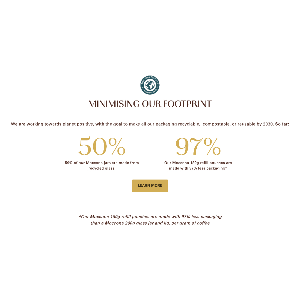 HỘP 10 GÓI CAFE KHÔNG ĐƯỜNG Moccona 99% SUGAR FREE Coffee Sachets (11g / gói) - Cappuccino