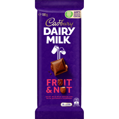 THANH SOCOLA ĐEN / SỮA Cadbury Dairy BLACK / MILK Chocolate, Caramel / Fruit Nut / Roast Almond / Velvet, 178g-180g-190g