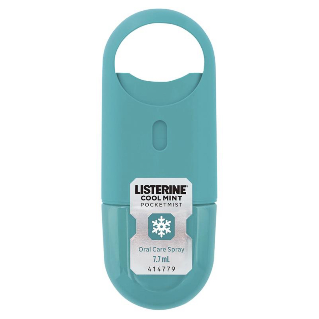 XỊT THƠM MIỆNG Listerine PocketMist Cool Mint / Freshburst, 7.7ml (140 lần xịt / Sprays)