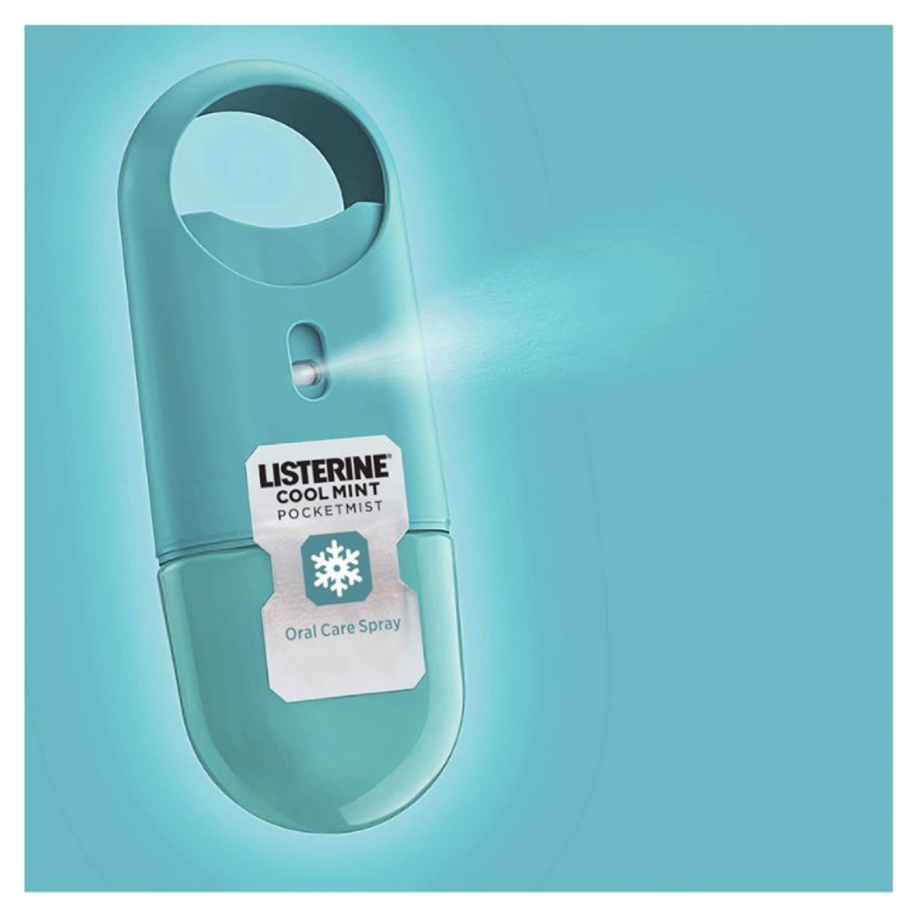 XỊT THƠM MIỆNG Listerine PocketMist Cool Mint / Freshburst, 7.7ml (140 lần xịt / Sprays)