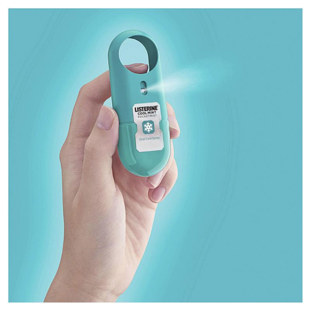 XỊT THƠM MIỆNG Listerine PocketMist Cool Mint / Freshburst, 7.7ml (140 lần xịt / Sprays)