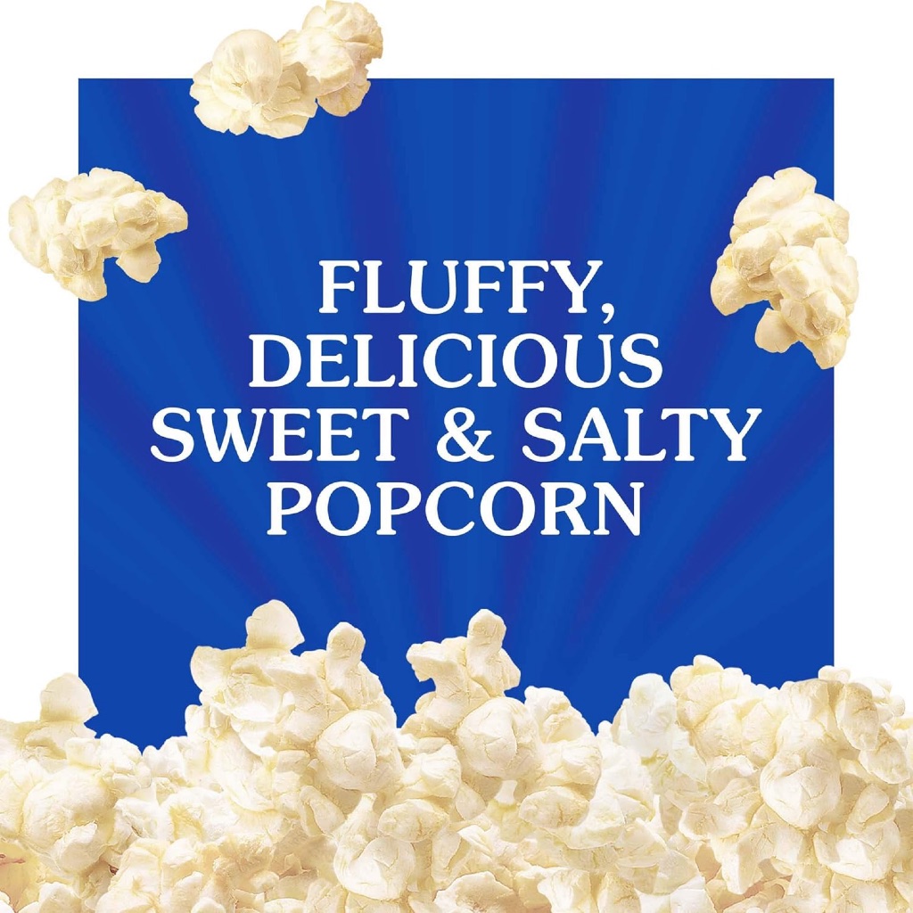 TÚI BẮP LÒ VI SÓNG Act II Kettle Microwave Popcorn, VỊ BƠ Butter / MẶN NGỌT Sweet & Salty, 85g
