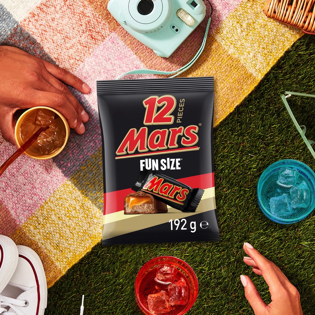 TÚI 12 VIÊN SOCOLA Snickers / Mars Fun Size, 180g - 192g