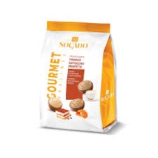 [Hàng Ý] SOCOLA Socado Gourmet Pralines 3 VỊ Tiramisu - Cappuccino - Amaretto, 250g