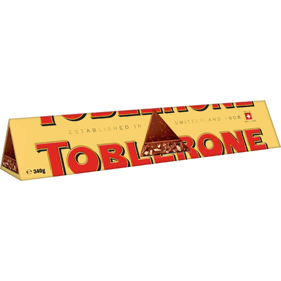[Hàng Thụy Sĩ] THANH SOCOLA TAM GIÁC TRỨ DANH Toblerone CHOCOLATE Block / ORANGE, ALMOND, 340g-360g