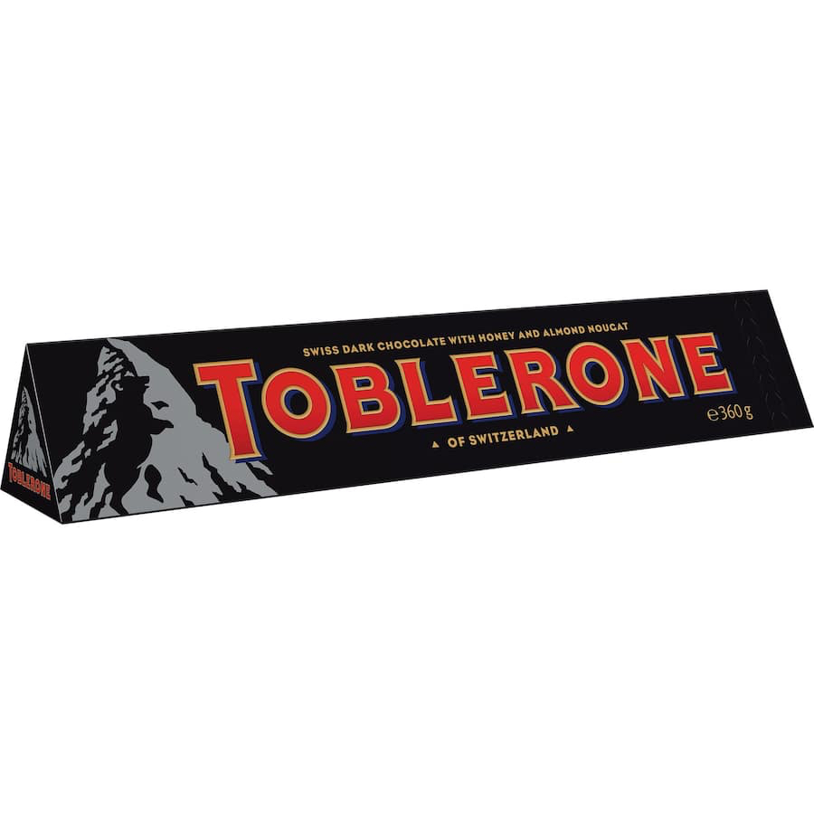[Hàng Thụy Sĩ] THANH SOCOLA TAM GIÁC TRỨ DANH Toblerone CHOCOLATE Block / ORANGE, ALMOND, 340g-360g