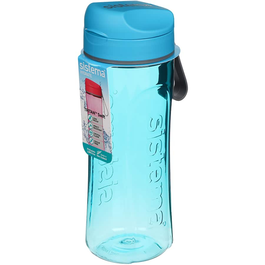 BÌNH NƯỚC THỂ THAO Sistema Tritan Swift – Twist ‘N’ Sip™ Vệ sinh & Tiện lợi, 600ml
