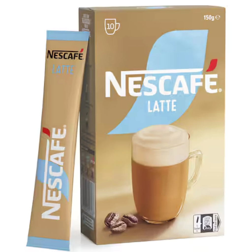 HỘP 10 GÓI Nescafe Cafe Menu Coffee Sachets Capuchino – Caramel – Hazelnut –  Mocha – Vanilla