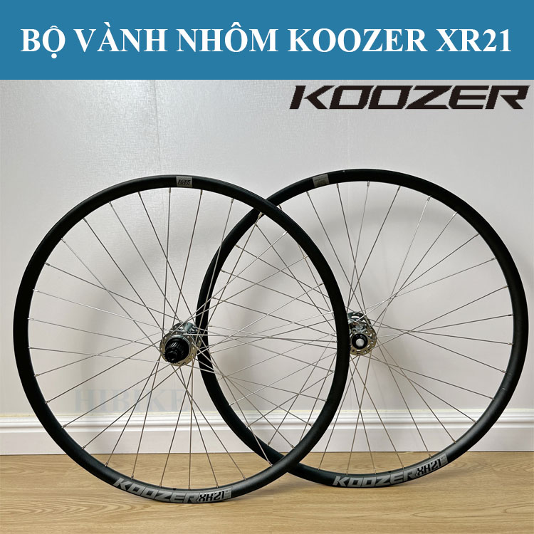 Bộ Vành Nhôm 27.5/29Inch(700C) KOOZER XR21 - Phanh Đĩa 6 Ốc