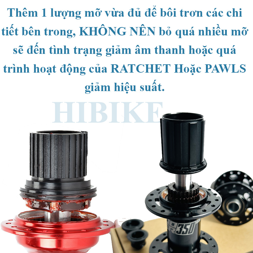 Mỡ Bảo Dưỡng Moay ơ RATCHET Hoặc PAWLS KOOZER 30G