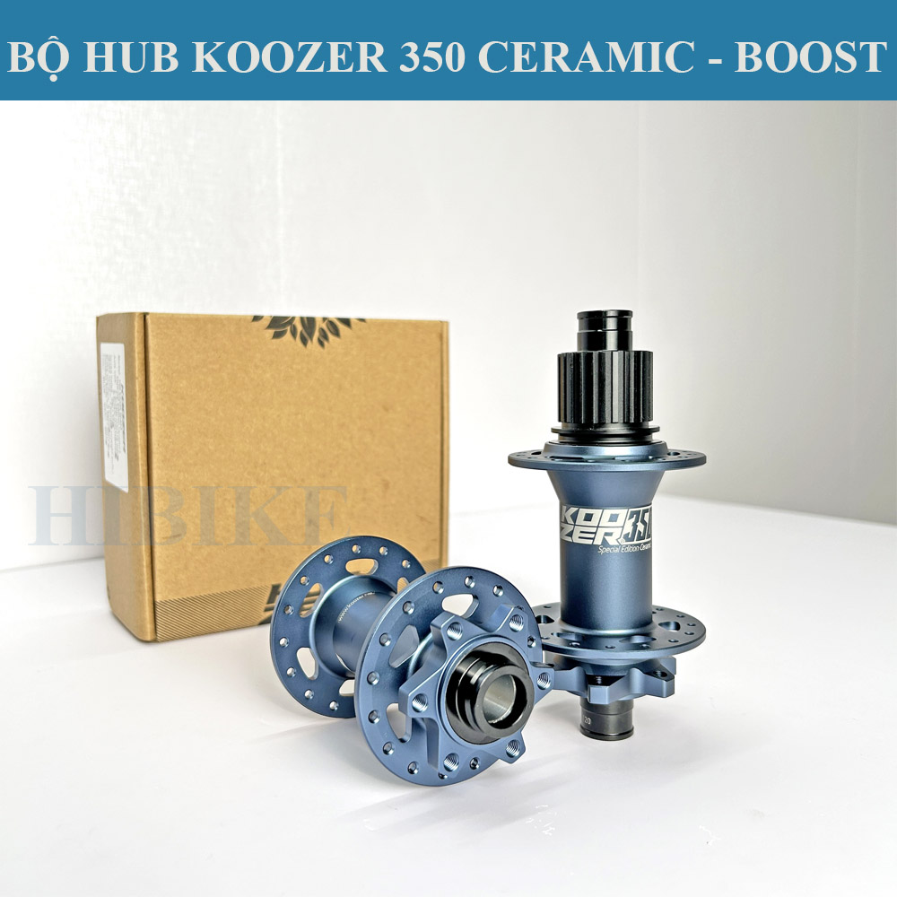 Bộ Hub KOOZER 350 Boost CERAMIC Ratchet 60T 32 Lỗ - Phanh Đĩa 6 ốc