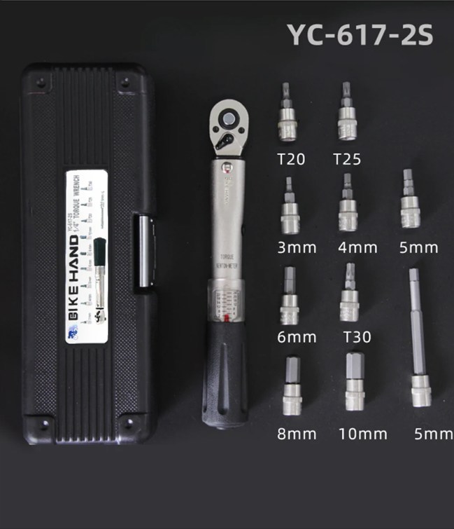 Bộ lục giác siết lực BIKE HAND YC-617-2S