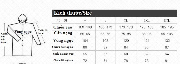 ÁO MƯA ĐI XE ĐẠP