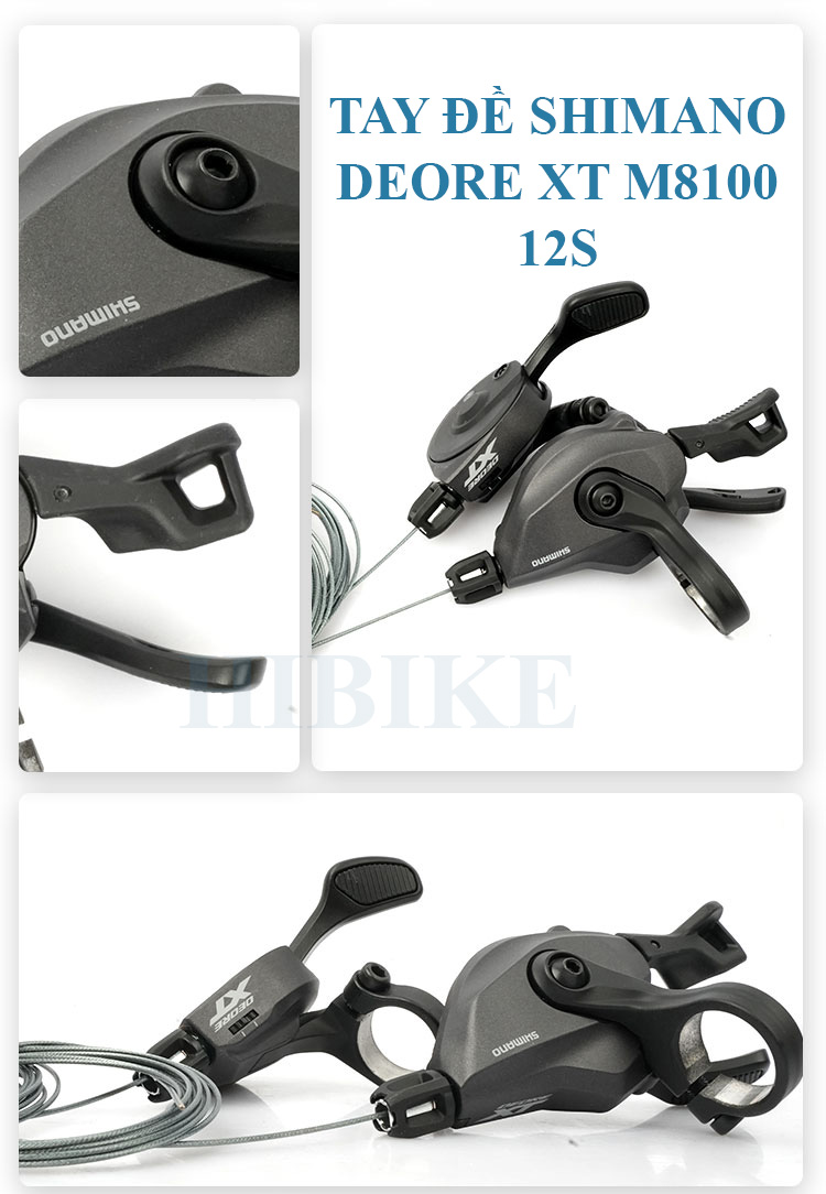 Bộ Group SHIMANO DEORE XT M8100 2X12S