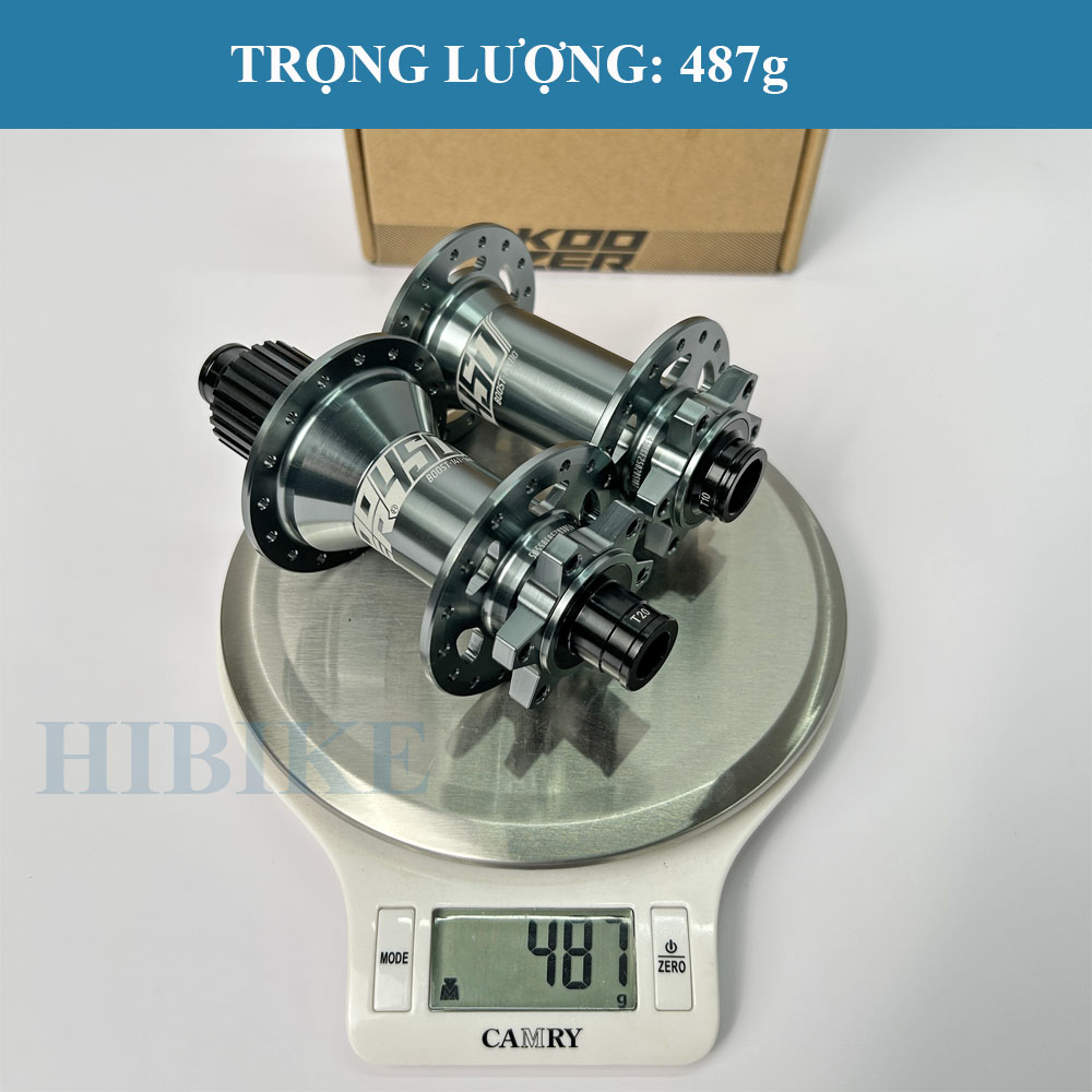 Bộ Hub KOOZER 450 Boost 32 Lỗ  6 Pawls - Phanh Đĩa 6 Ốc - Tăm Móc