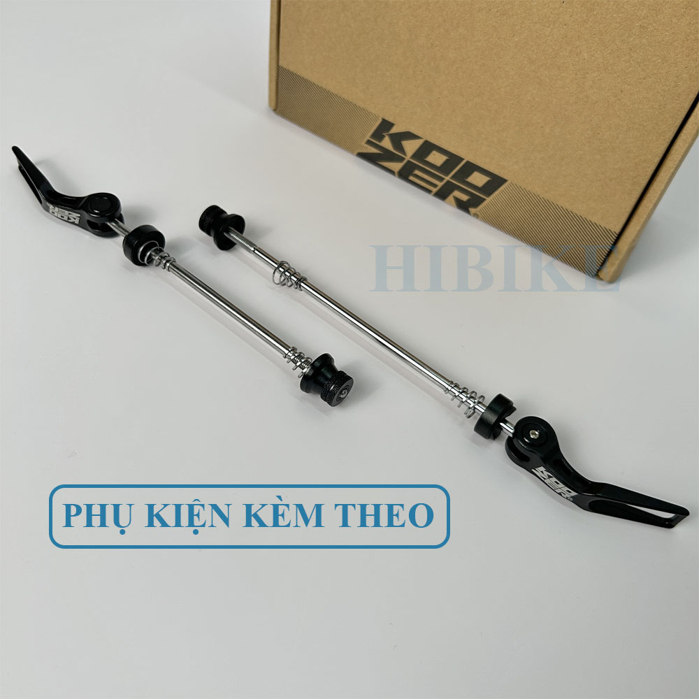 Bộ Hub KOOZER 450 20/24 Lỗ  6 Pawls - Phanh V - Tăm Móc - HG