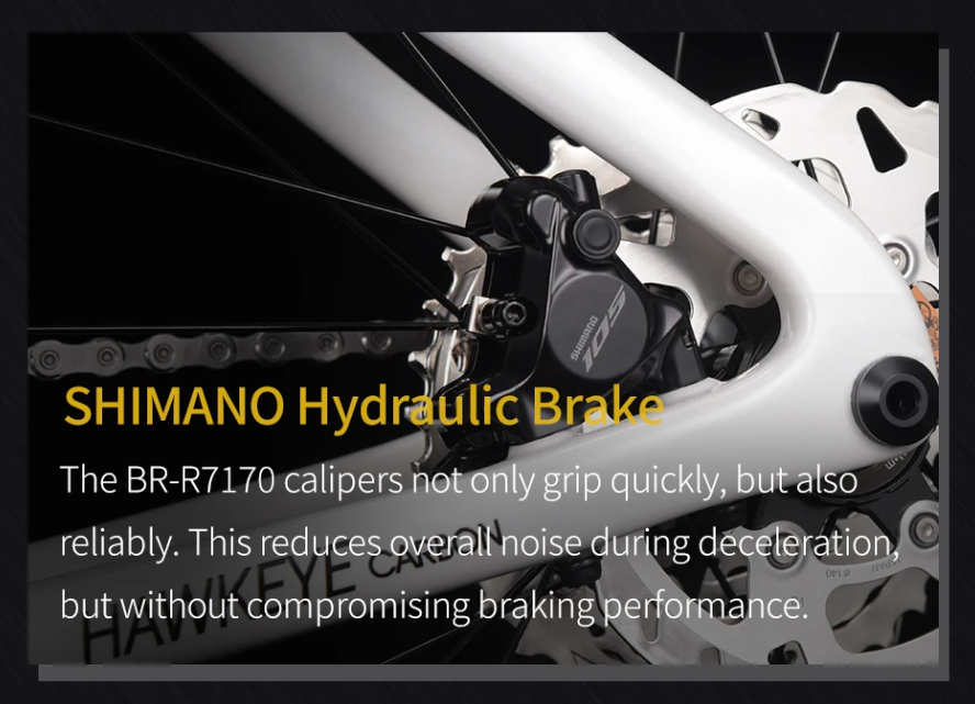 Bộ Tay đề lắc SHIMANO R7120+Cụm Phanh 7170 2x12s Japan