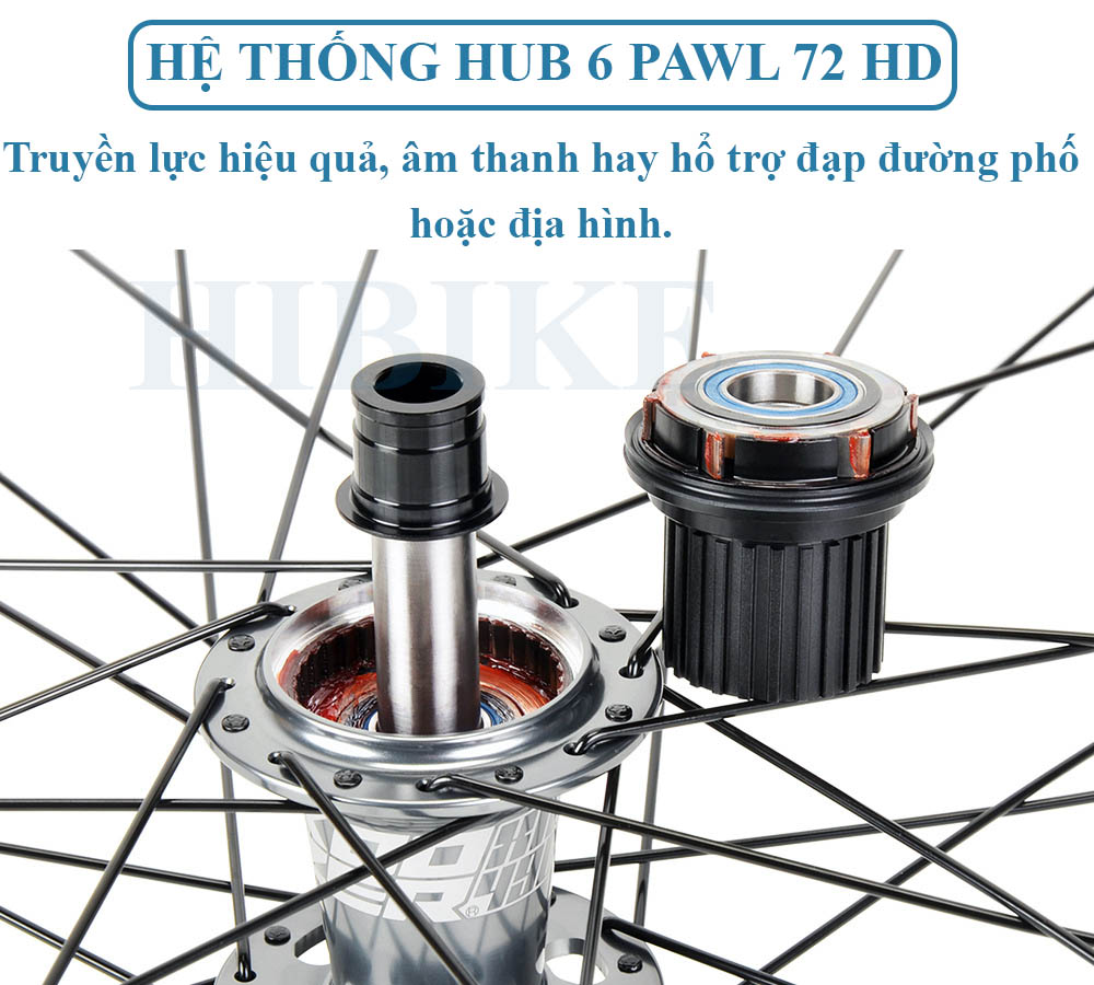 Bộ Vành Nhôm 26/27.5/29Inch KOOZER XF2046 - Phanh Đĩa 6 Ốc