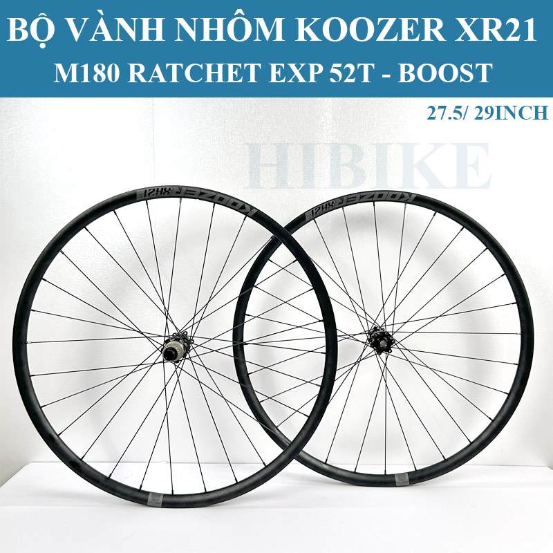 Bộ Vành Nhôm 27.5/29inch KOOZER M180 Ratchet Exp 52T - BOOST