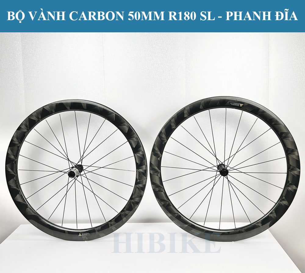 Niềng Xe Đạp 700C CARBON TORAY - Phanh Đĩa