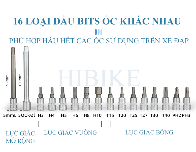 Cờ Lê Siết Lực BIKE HAND YC-617WD-2