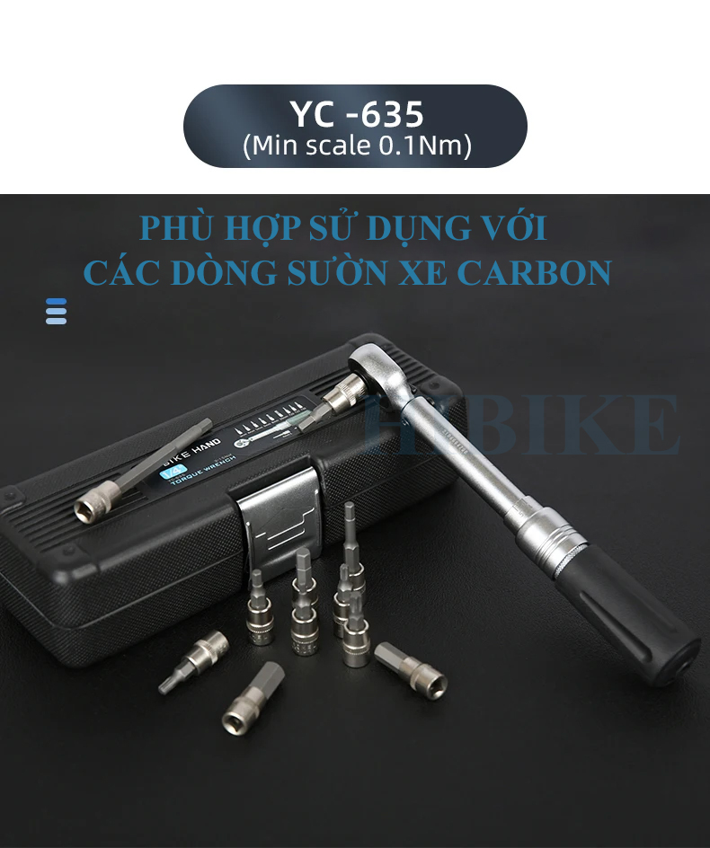 Cờ Lê Siết Lực BIKE HAND YC-617WD-2
