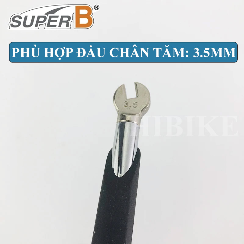 Cờ Lê Cân Vành 2 Trong 1 SUPER B 3.2MM Và 3.5MM