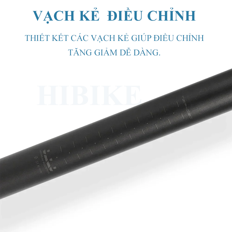 Cọc Yên Xe Đạp CARBON TOSEEK C60 ULTRA LIGHT