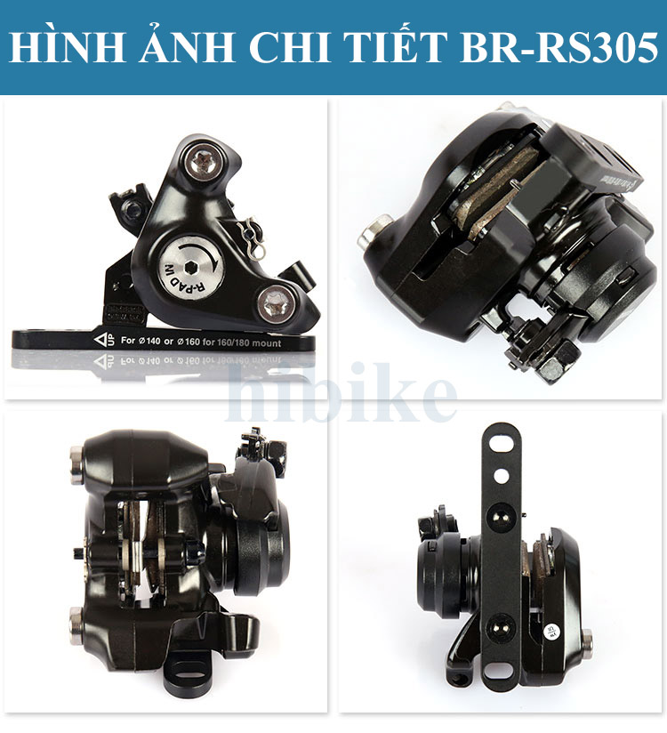Cụm Phanh Đĩa Cơ SHIMANO BR-RS305
