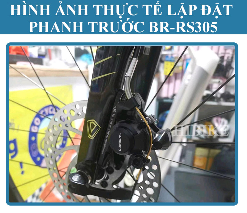 Cụm Phanh Đĩa Cơ SHIMANO BR-RS305