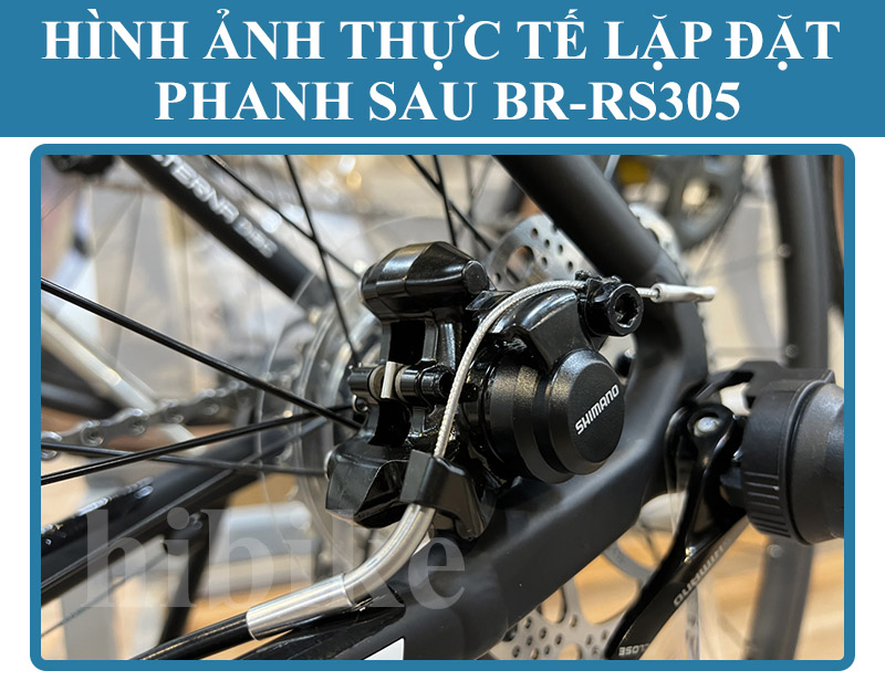 Cụm Phanh Đĩa Cơ SHIMANO BR-RS305