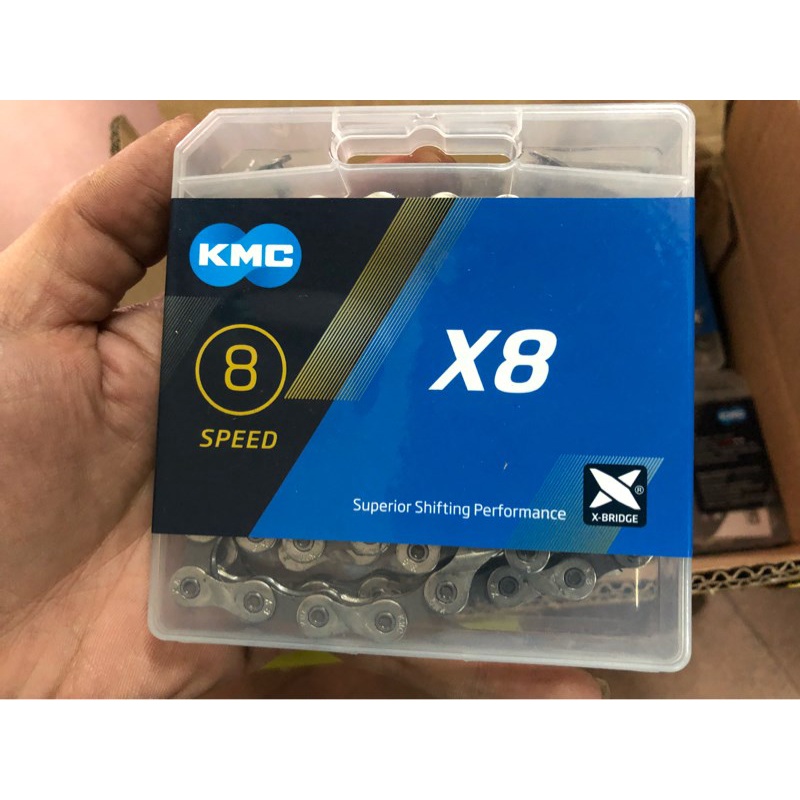 Xích Xe Đạp KMC X8 118L FULLBOX