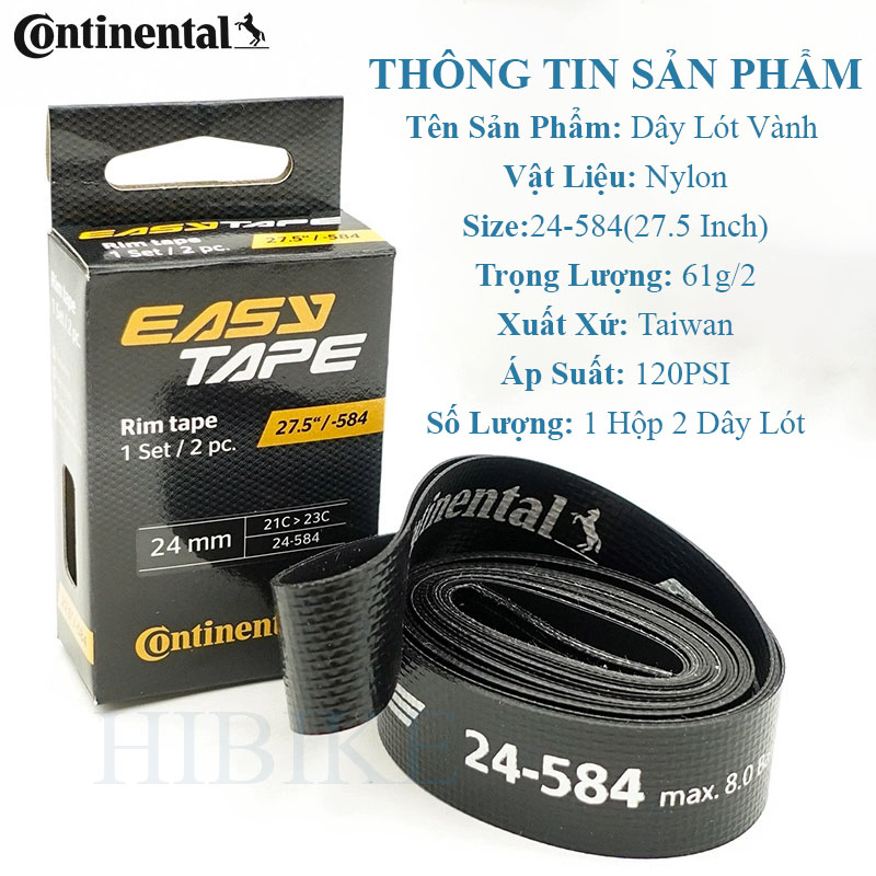 Dây Lót Vành Chịu Áp Suất Cao CONTINENTAL