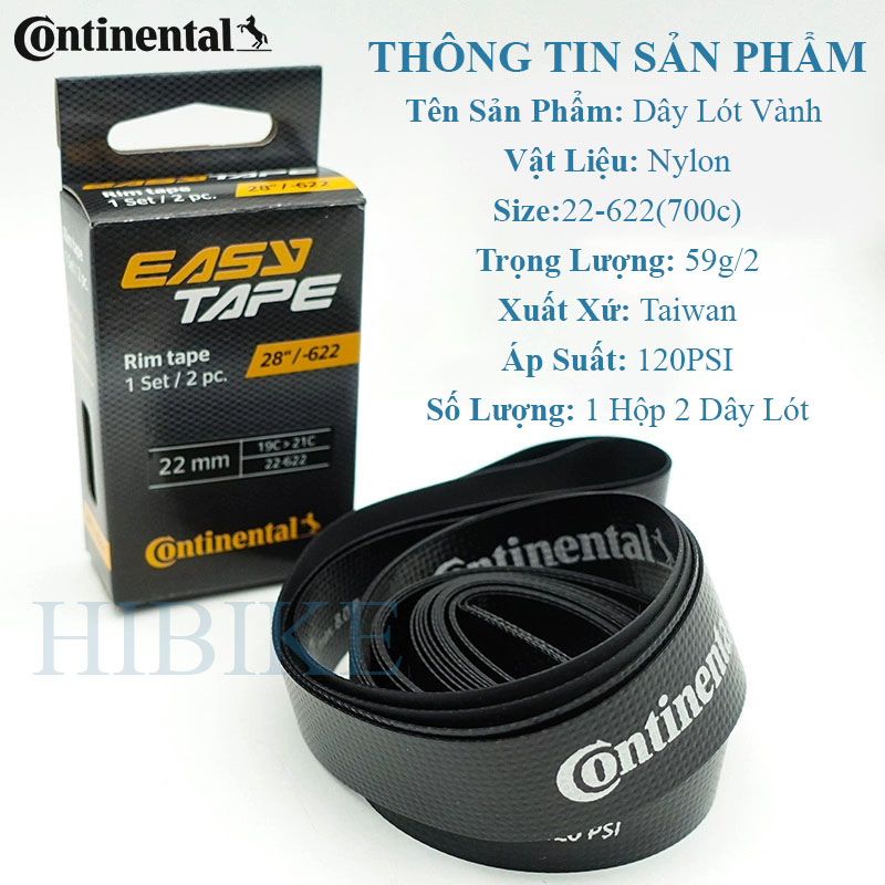 Dây Lót Vành Chịu Áp Suất Cao CONTINENTAL
