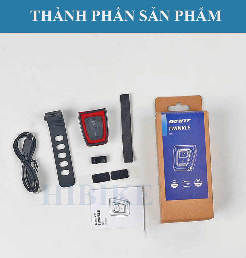 Đèn Hậu Xe Đạp GIANT TWINKLE 2025