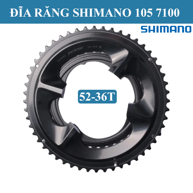 Bộ Đĩa Răng Rời SHIMANO 105 R7100 BCD 110MM