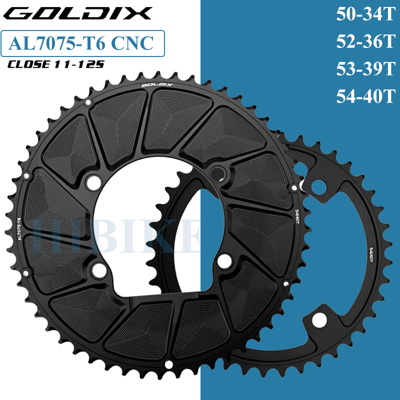 Đĩa Răng 2 Tầng Nhôm 7075 T6 Goldix BCD 110MM