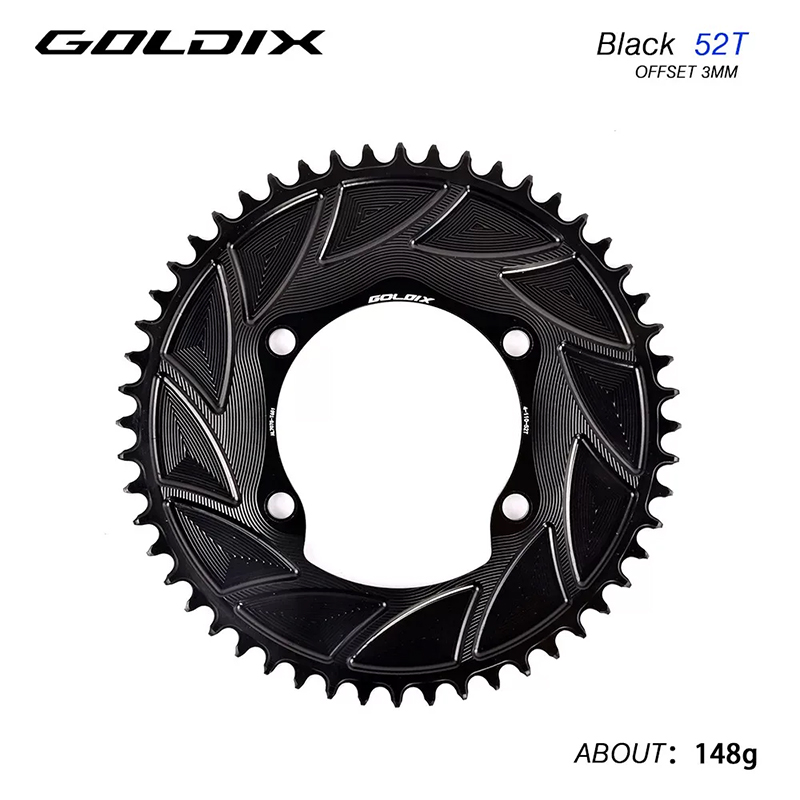 Đĩa Răng Nhôm 7075 Goldix BCD 110MM R7000 R7100 R8100 R9200