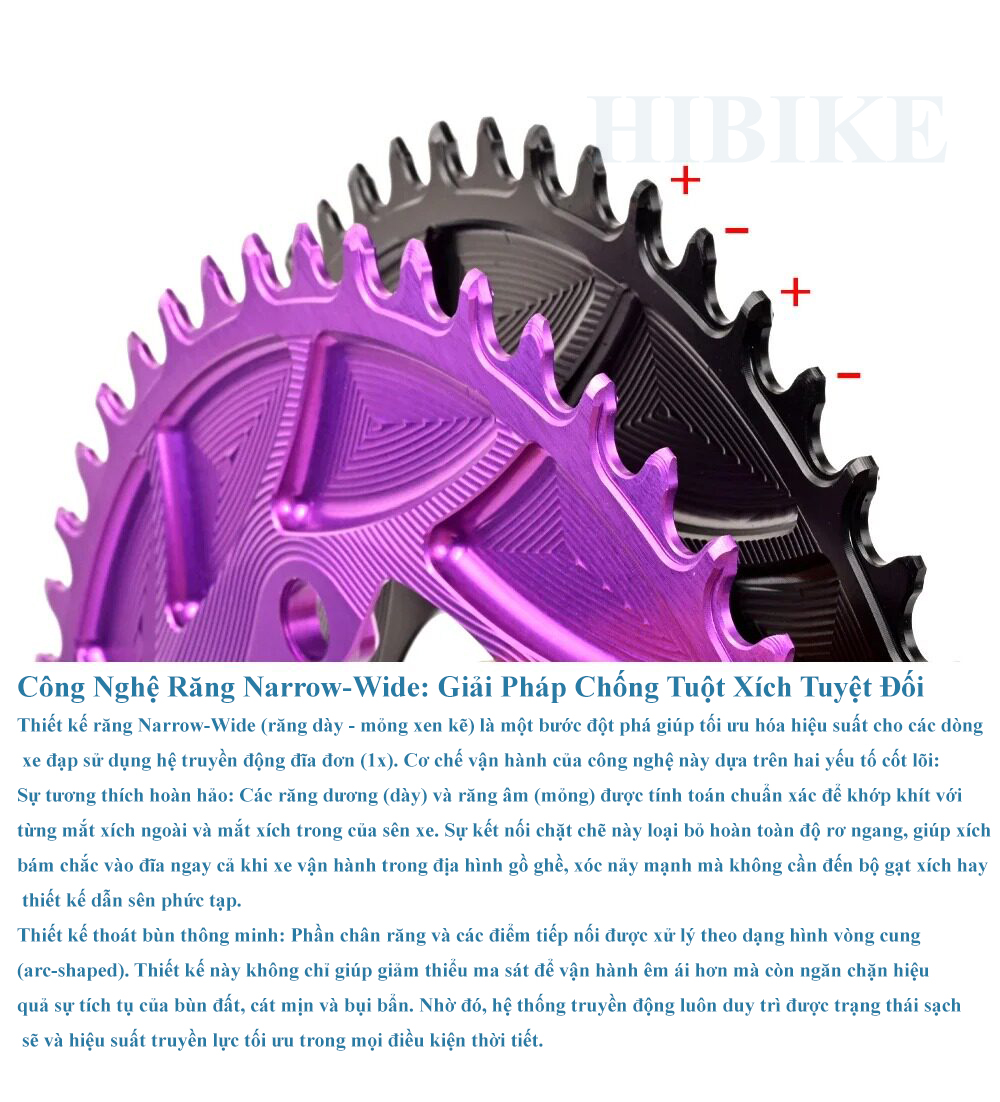 Đĩa Răng Nhôm 7075 Goldix BCD 110MM R7000 R7100 R8100 R9200