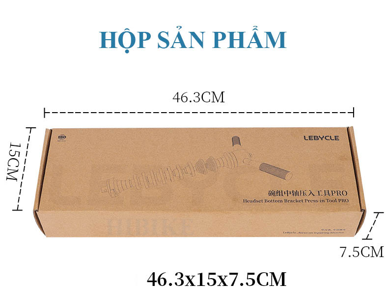 Dụng Cụ Ép Chén Cổ  Xe Đạp LEBYCLE PRO