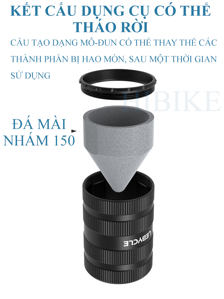 Dụng Cụ Mài Cạnh Ống Carbon Lebycle