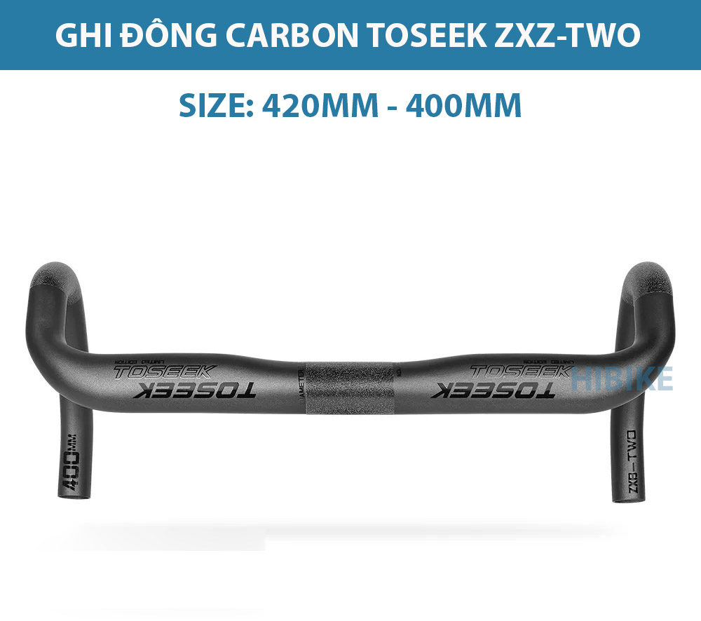Ghi Đông Xe Đạp Đua CARBON TOSEEK ZXB-TWO