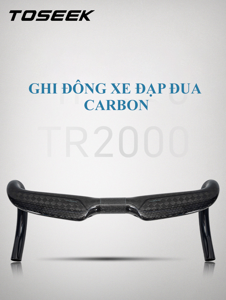 Ghi Đông Xe Đạp Đua CARBON TOSEEK TR2000